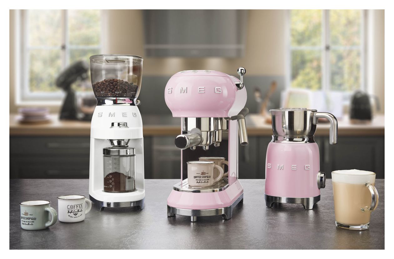 MFF01PKEU Milchaufschäumer Automatischer Milchaufschäumer/-wärmer ca. 250 ml  (Pink) 