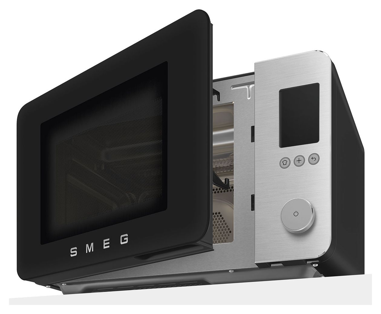 MOC02BLMEU Freistehende Mikrowelle 900 W Größe: mittel Grill  (Schwarz) 