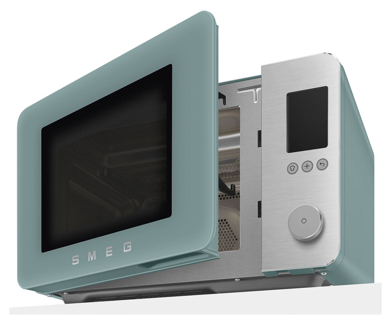 MOC02EGMEU Freistehende Mikrowelle 900 W Größe: mittel Grill  (Grün) 