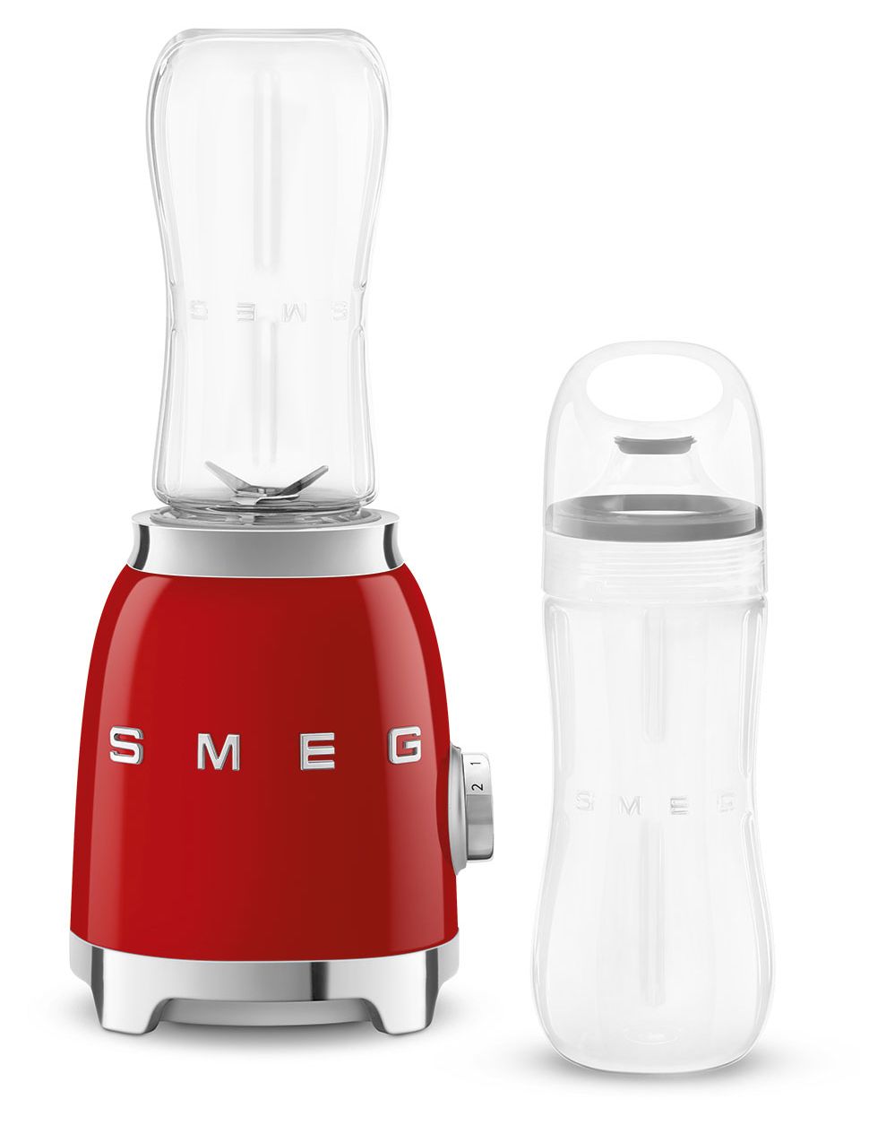 PBF01RDEU 50's Retro Style 0,6 l Standmixer 2 Geschwindigkeiten 300 W  (Rot) 