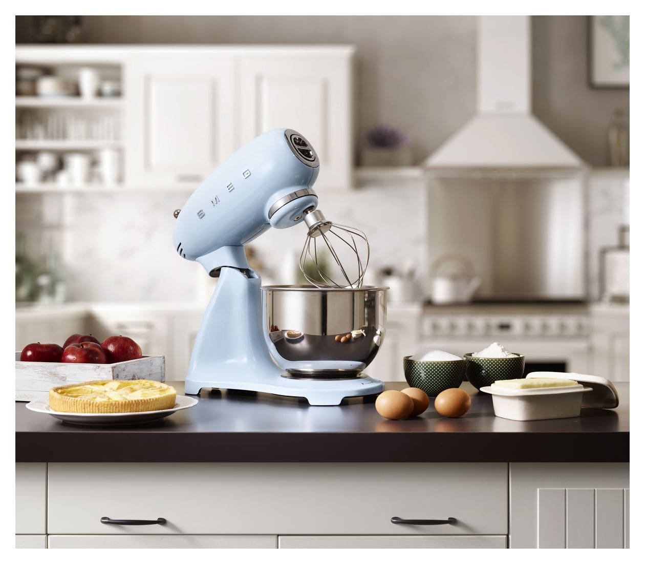 SMF03PBEU 800 W Küchenmaschine 4,8 l  (Blau) 