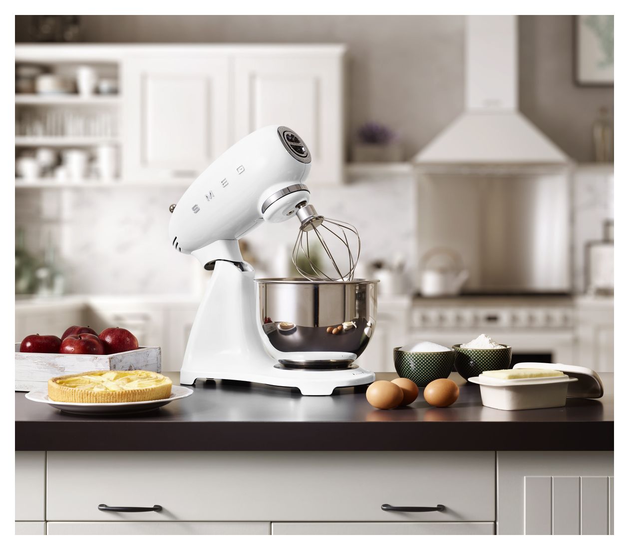 SMF03WHEU 800 W Küchenmaschine 4,8 l  (Weiß) 