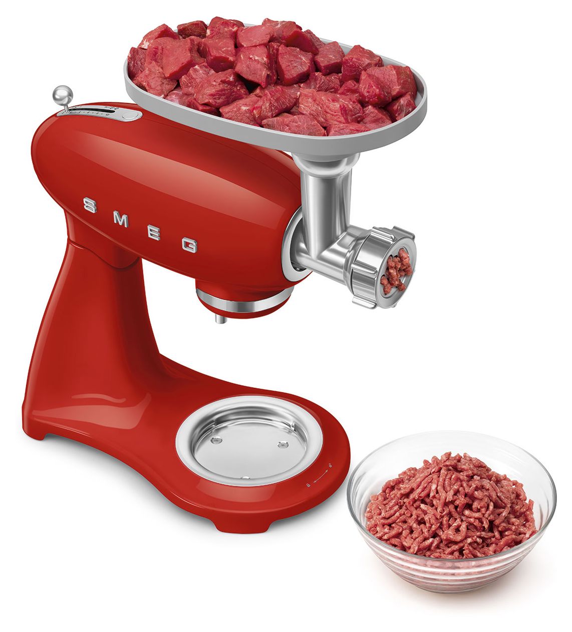 SMF05RDEU 1000 W Küchenmaschine 4,8 l  (Rot) 