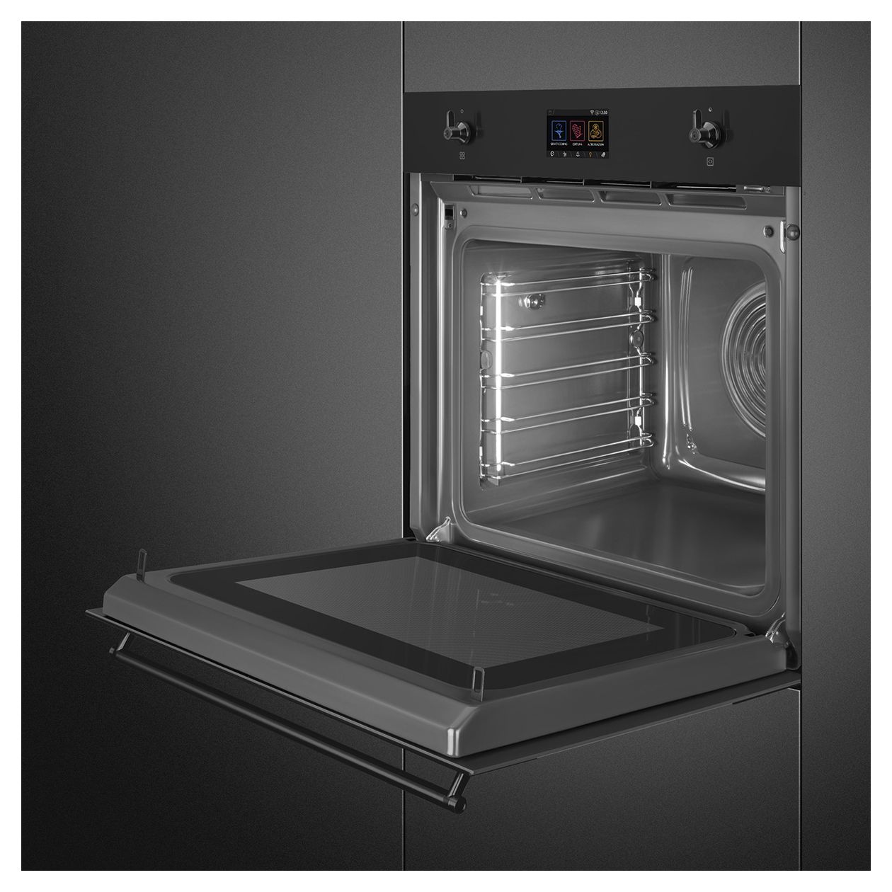 SO6303APN Einbaubackofen 68 l Dampfgaren AutoClean Mikrowelle 