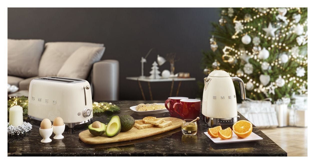 TSF02CREU Toaster 1500 W 4 Scheibe(n) 6 Stufen  (Cremefarben) 