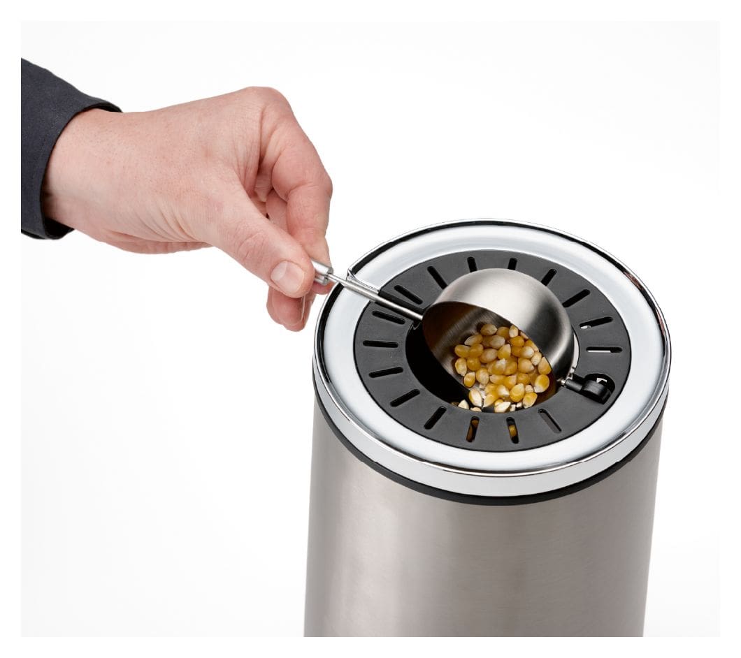 Pop & Fun Popcornmaschine  (Edelstahl) 