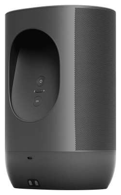 Move Multiroom Smart Speaker Bluetooth Lautsprecher Wasserfest IP56 (Schwarz) 