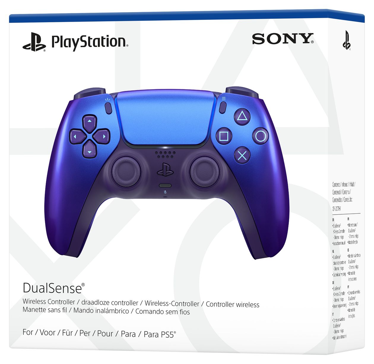 DualSense Wireless Controller Analog / Digital Gamepad für PlayStation 5, Android, MAC, PC, iOS  (Indigo) 
