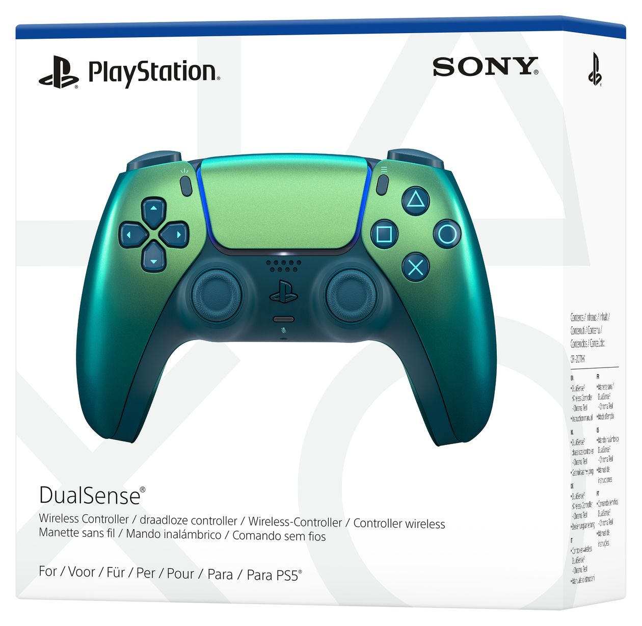 DualSense Wireless Controller Analog / Digital Gamepad für PlayStation 5, Android, MAC, PC, iOS  (Türkis) 