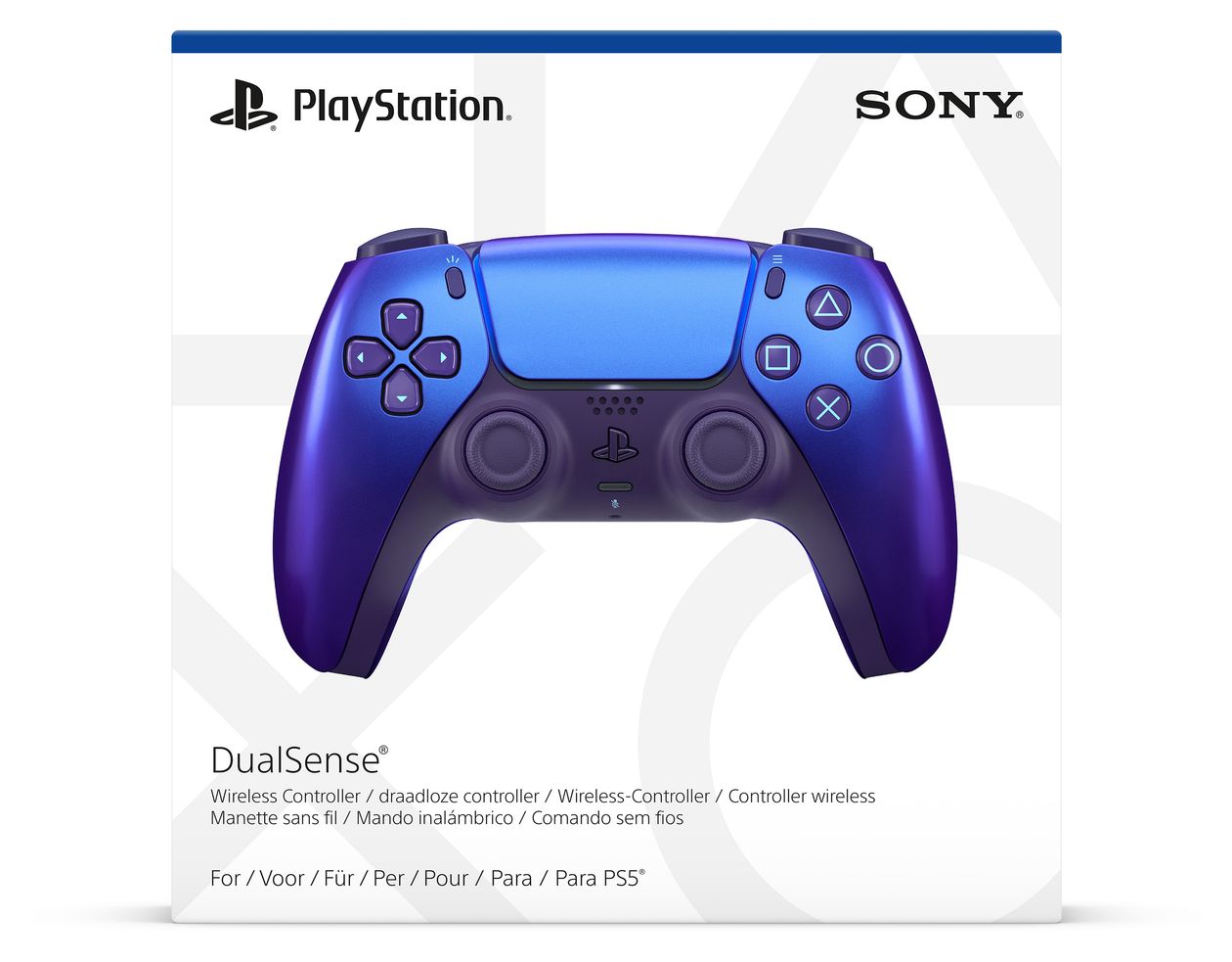 DualSense Wireless Controller Analog / Digital Gamepad für PlayStation 5, iOS  (Indigo) 