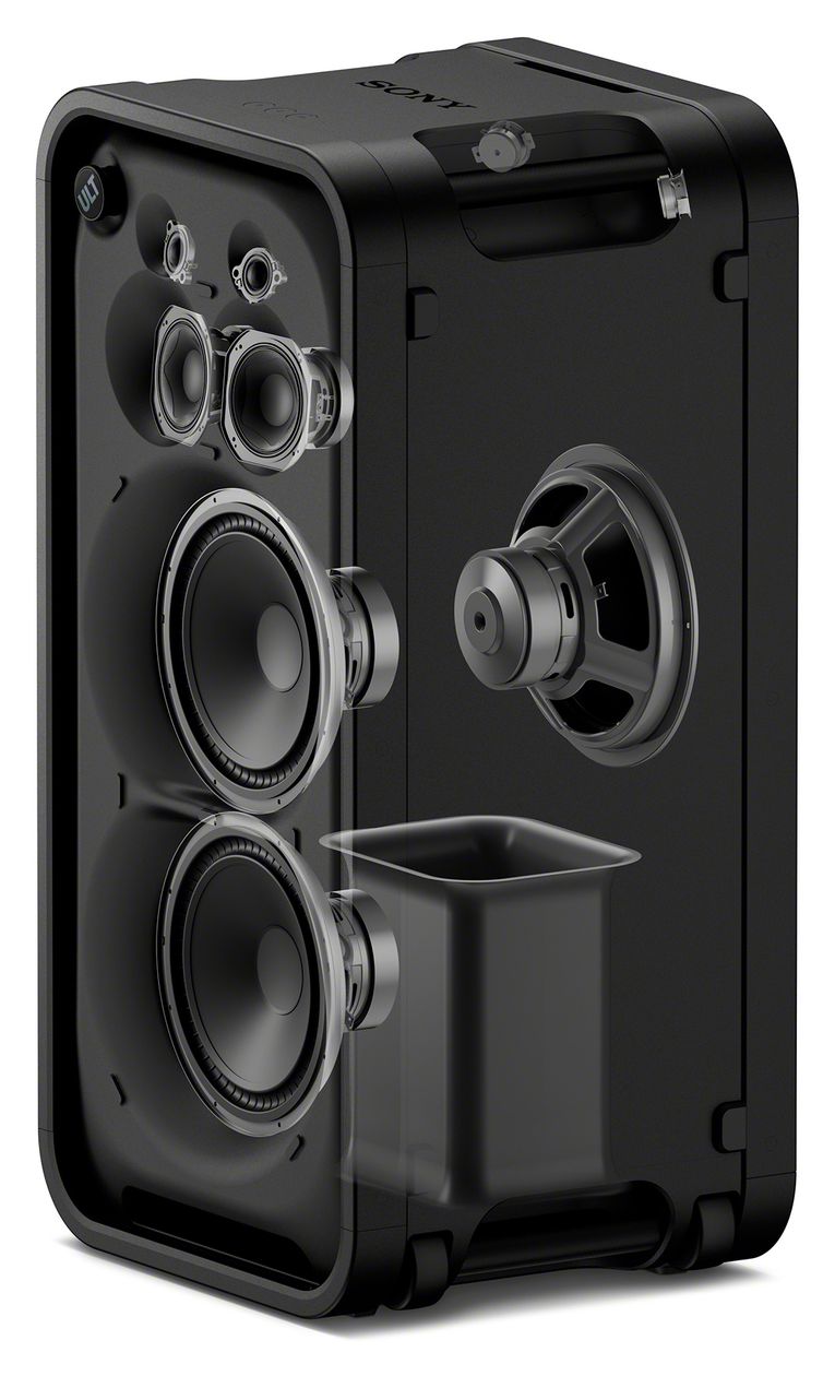 SRS-ULT3000 2150 W Bluetooth Lautsprecher Laufzeit bis 0 h  (Schwarz) 