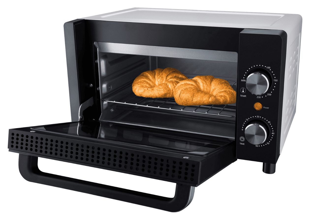KBA9 Minibackofen  (Schwarz/Weiß) 