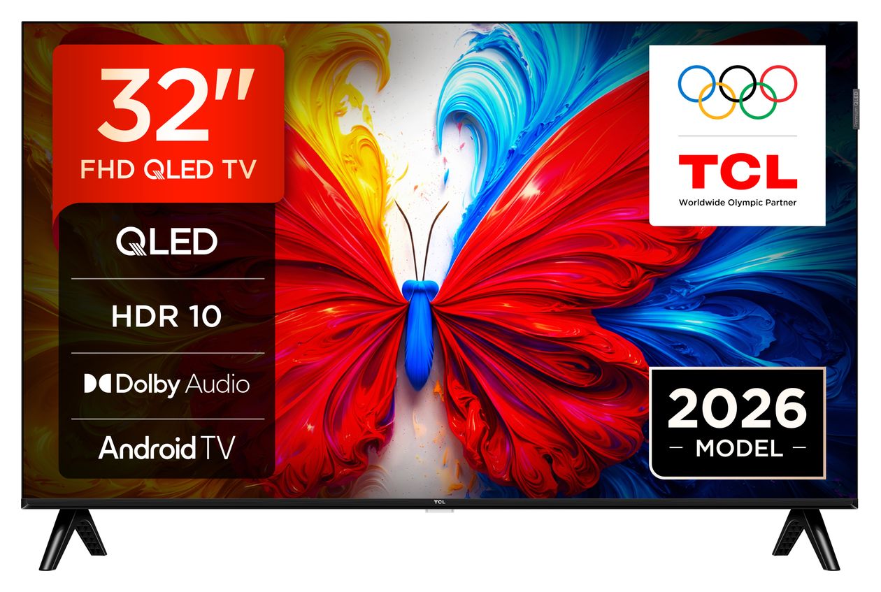 32S5L QLED 81,3 cm (32 Zoll) Fernseher Full HD VESA 100 x 100 mm 