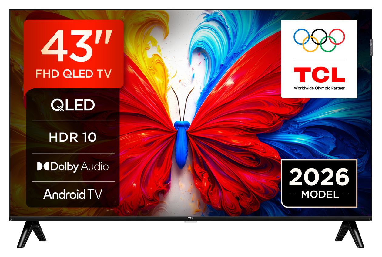43S5L QLED 109,2 cm (43 Zoll) Fernseher Full HD VESA 100 x 100 mm 