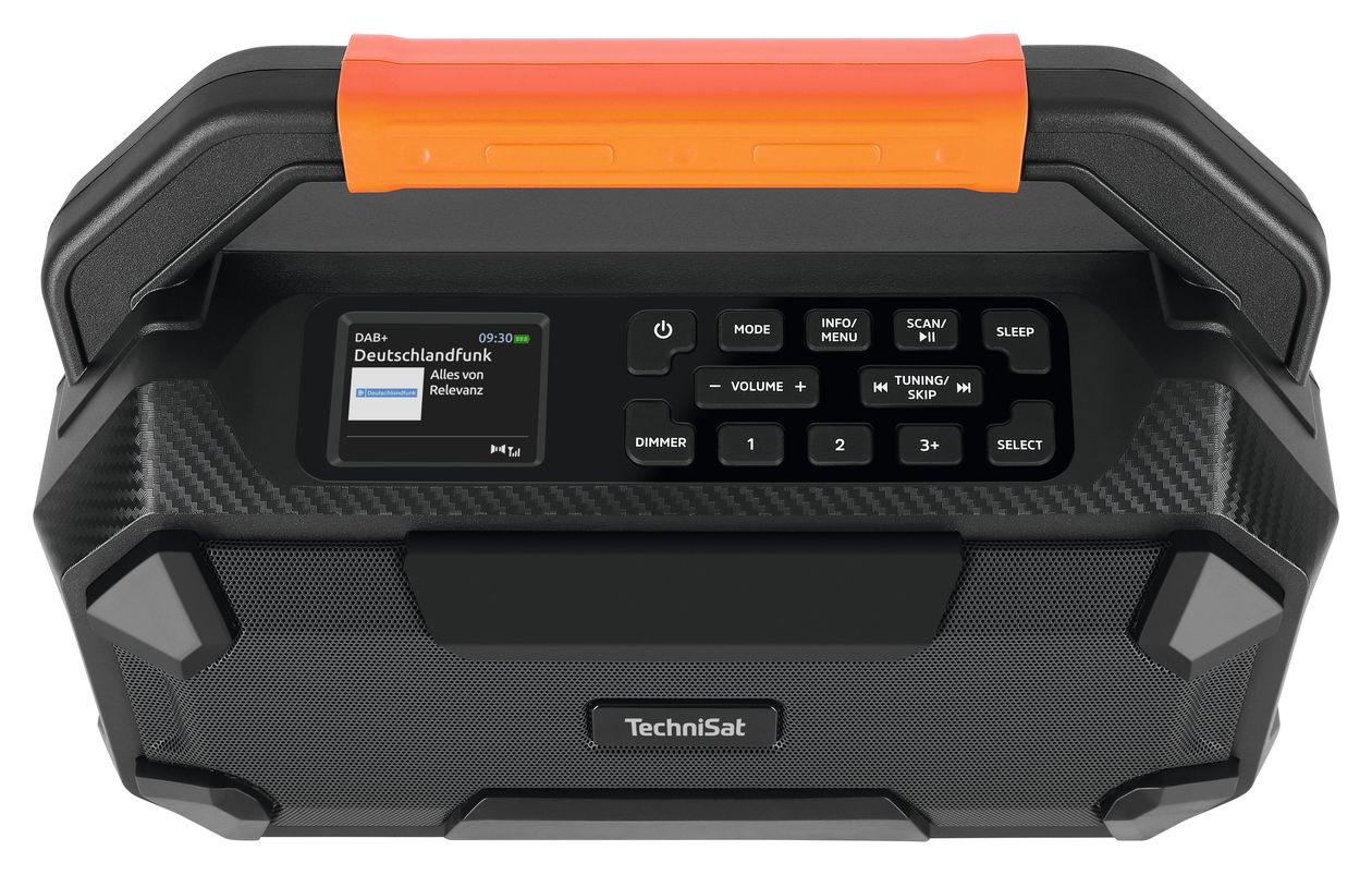 DigitRadio 231OD Bluetooth DAB+, FM Radio Tragbar IPX4  (Schwarz) 