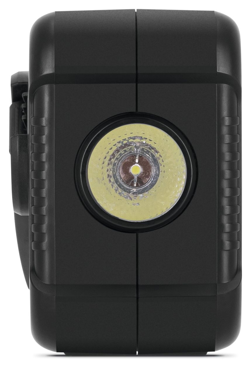 TechniRadio Solar 2 DAB+, FM Radio Tragbar Wasserfest IPX4  (Schwarz, Orange) 