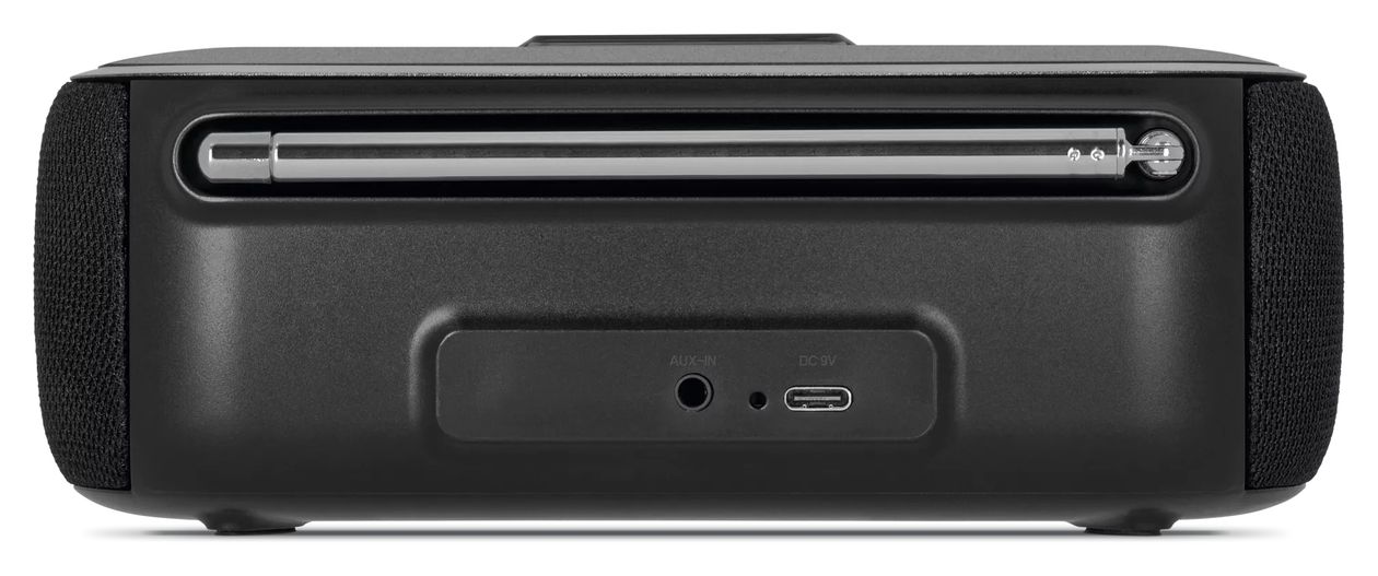 Viola BT1 Bluetooth DAB+, FM Radio Tragbar  (Schwarz, Grau) 