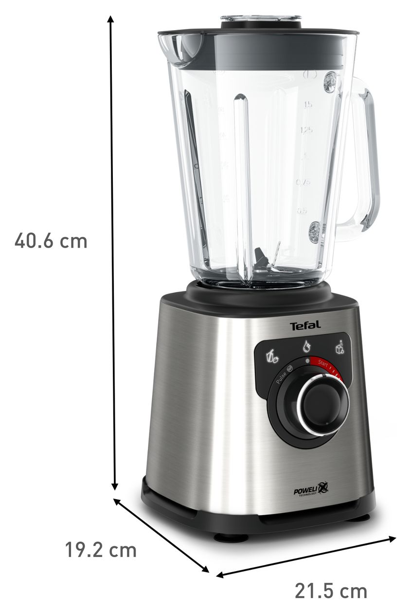 BL871D PerfectMix+ 1,5 l Standmixer 1200 W  (Edelstahl, Grau) 