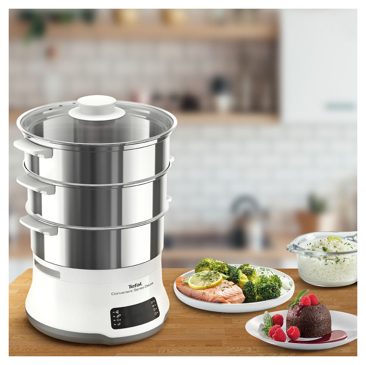 VC502D Convenient Series Deluxe Dampfgarer 