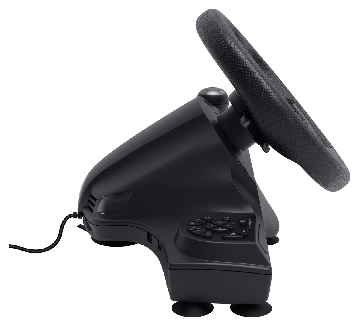 GXT289 Movi Lenkrad + Pedale für Nintendo Switch, PlayStation 4, Xbox One S, Xbox One X, Xbox Series S, Xbox Series X  (Schwarz) 