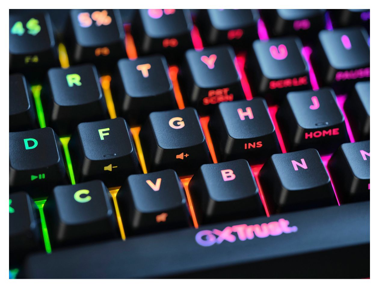 GXT867 Acira RGB-LED Gaming Tastatur USB  (Schwarz, Grau) 