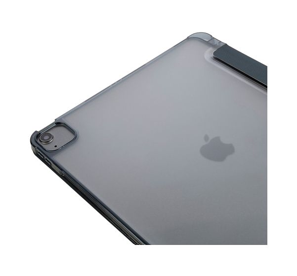 Satin Folio aus Kunststoff für Apple iPad Air 13 Zoll M2/M3 bis 33 cm (13") Schockresistent (Dunkelblau) 