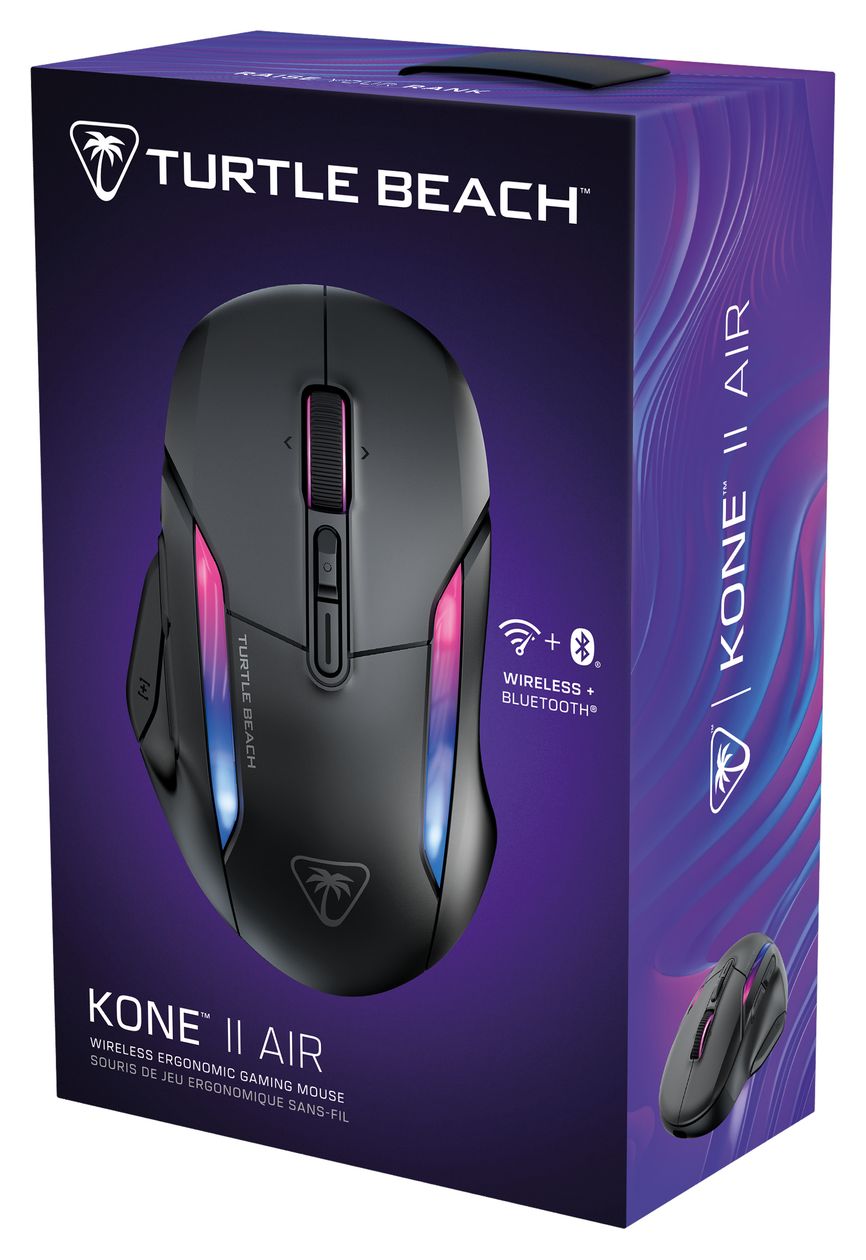 Kone II Air 26000 DPI Gaming Maus Optisch  (Schwarz) 