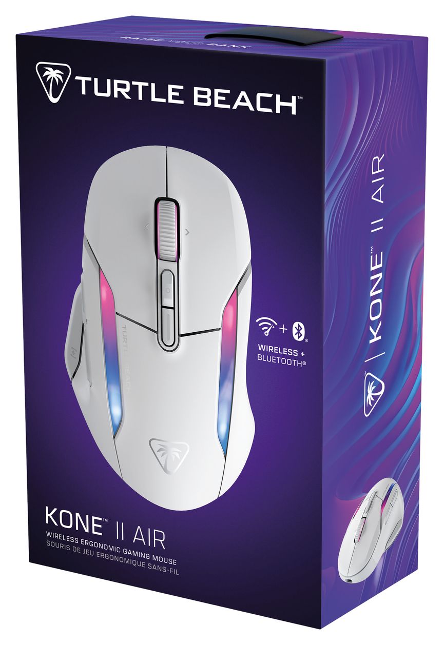 Kone II Air 26000 DPI Gaming Maus Optisch  (Weiß) 