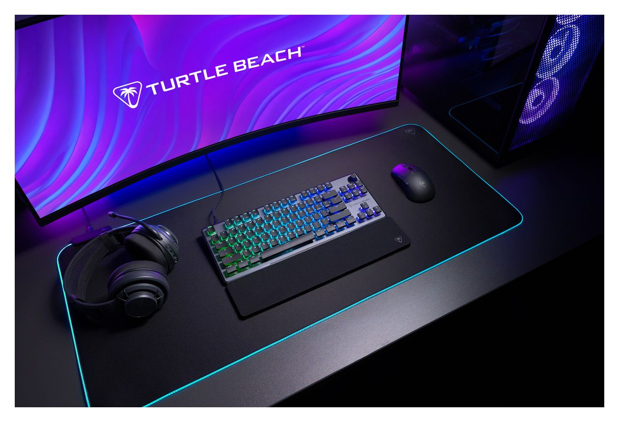 Vulcan II TKL Pro RGB-LED Gaming Tastatur USB  (Schwarz) 