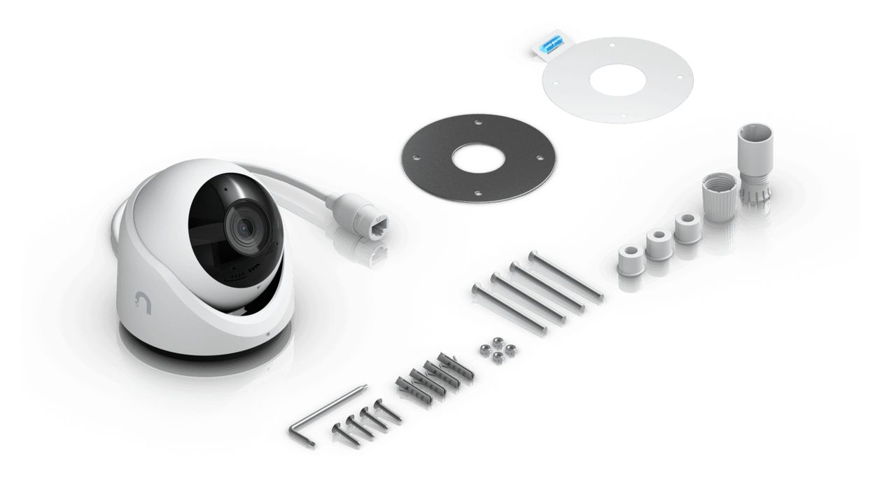 G6 Turret 3864 x 2160 Pixel IP-Sicherheitskamera IP66 Innen & Außen Nachtsicht  (Weiß) 