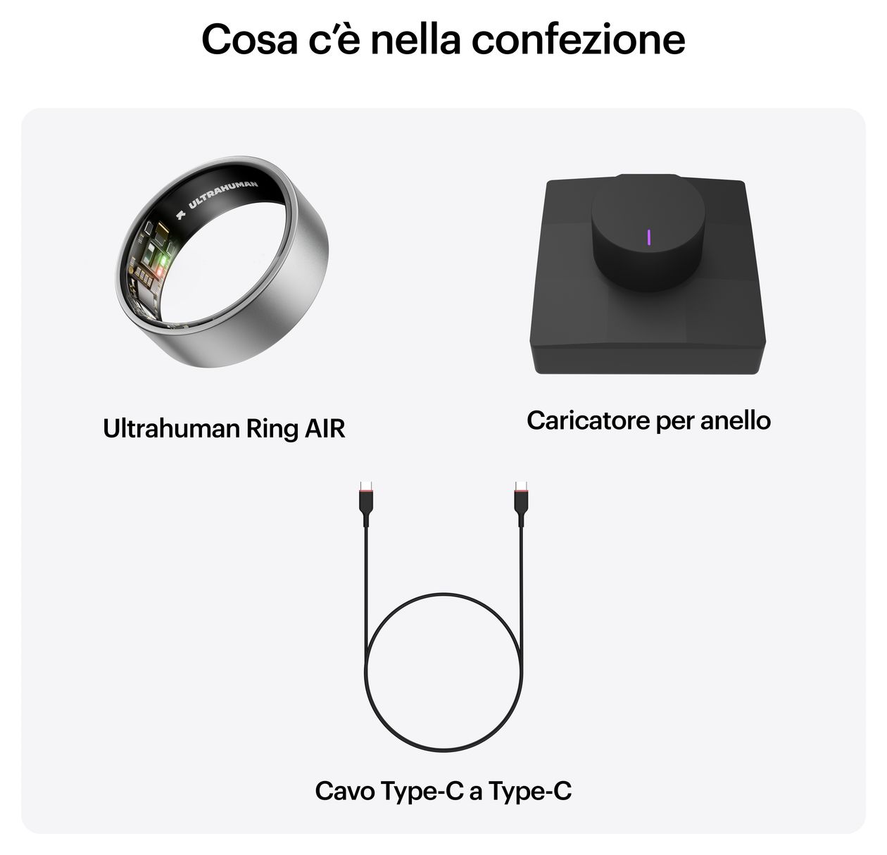 Ring AIR Smart Ring  (Titan) 