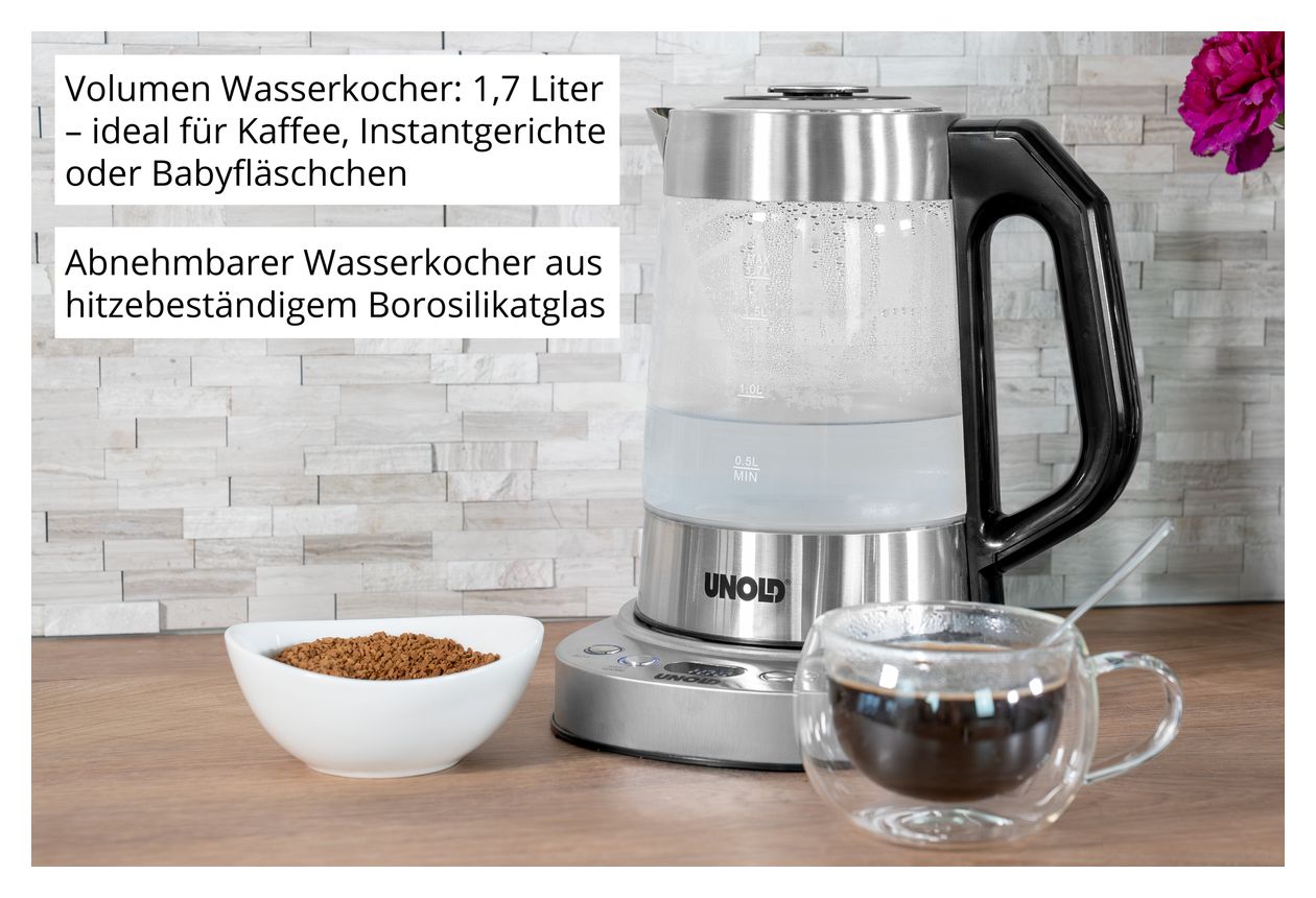 18215 Samowar Selin 1,7 l Wasserkocher 1800 W  (Edelstahl) 