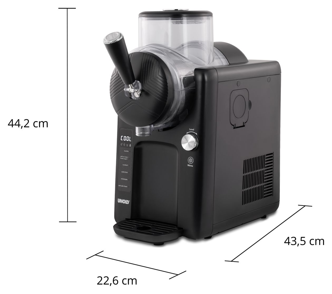 48956 Sofie 2in1-Slush und Softeismaschine 1400 l Eismaschine 150 W 