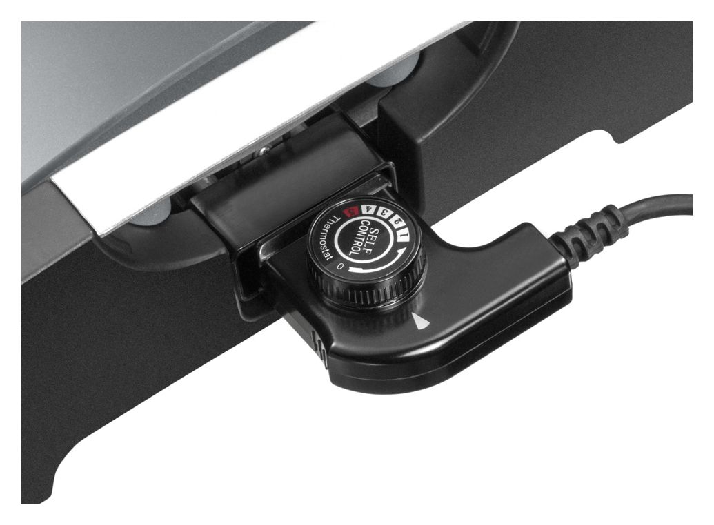 58535 BBQ Edel 1650 W mit 354 x 254 mm Fläche  (Schwarz) 