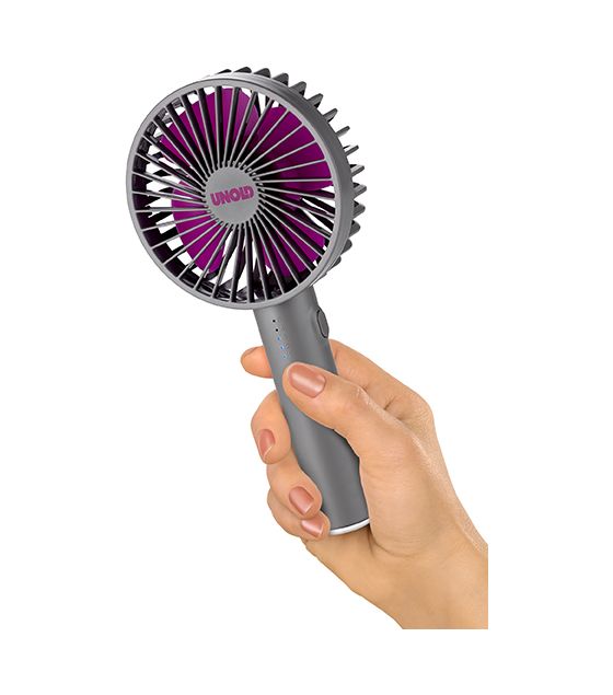 86629 Breezy II Handventilator  (Grau, Violett) 