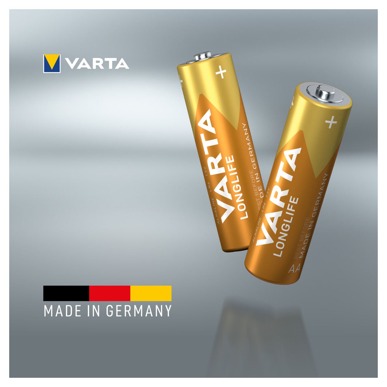 Longlife Batterie AA Alkali 1,5 V 24 Stück 
