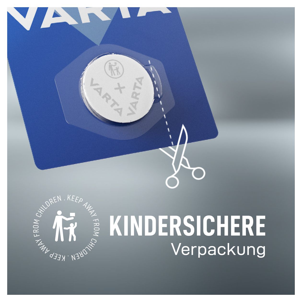 LITHIUM Coin CR2016 (Knopfzellenbatterie, 3V) 5er-Pack 