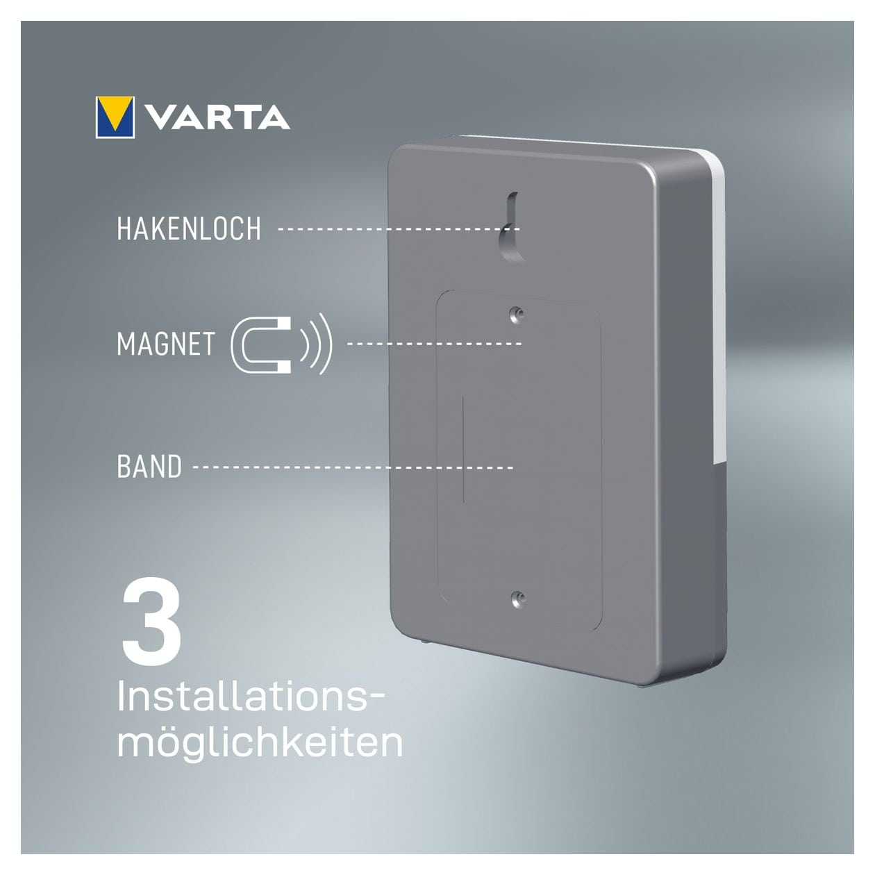 Motion Sensor Outdoor Light LED Wandbeleuchtung für den Außenbereich Warmweiß Batterie 