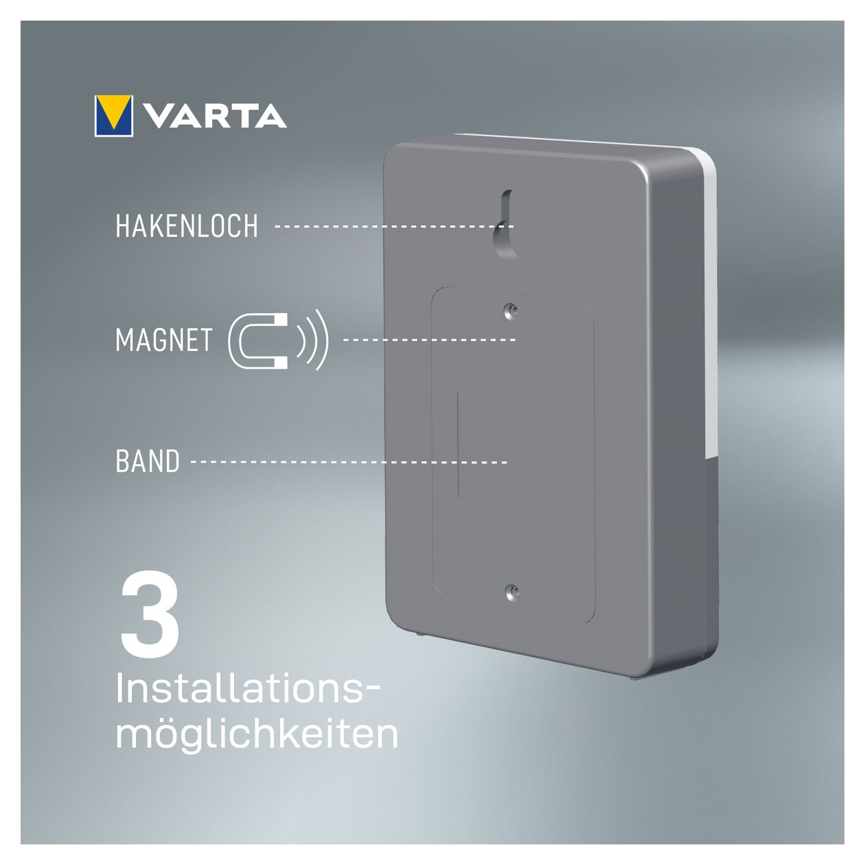 Motion Sensor Outdoor Light Twin Pack LED Wandbeleuchtung für den Außenbereich Warmweiß Batterie 