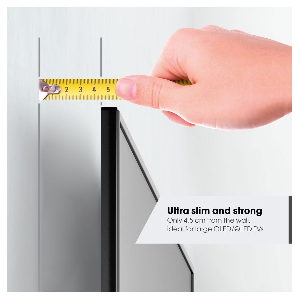 TVM5855 Schwenkbare Wand Halterung 120° bis 2,54 m (100") 75 kg 