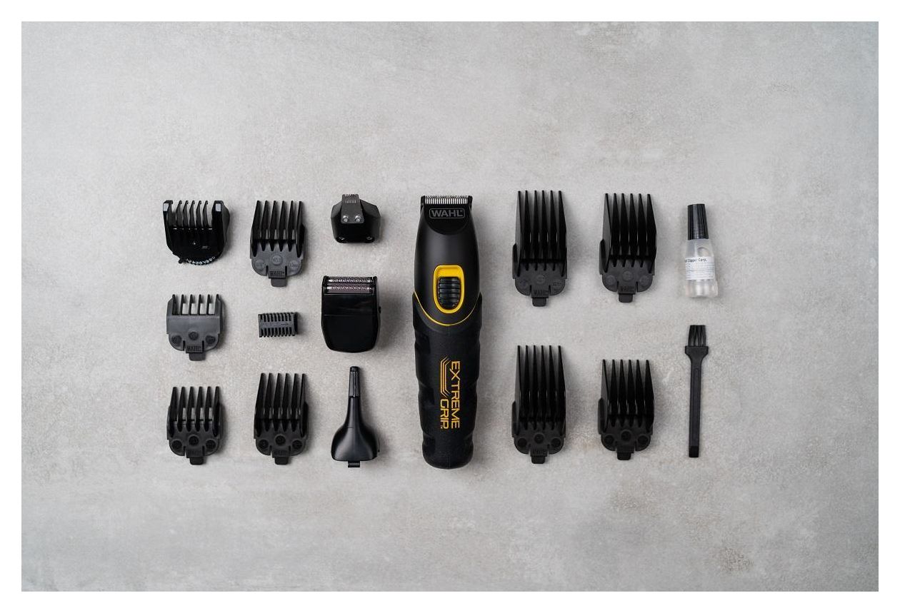 Extreme Grip Advanced Haarschneider Batterie/Akku 10 Aufsteckkämme 