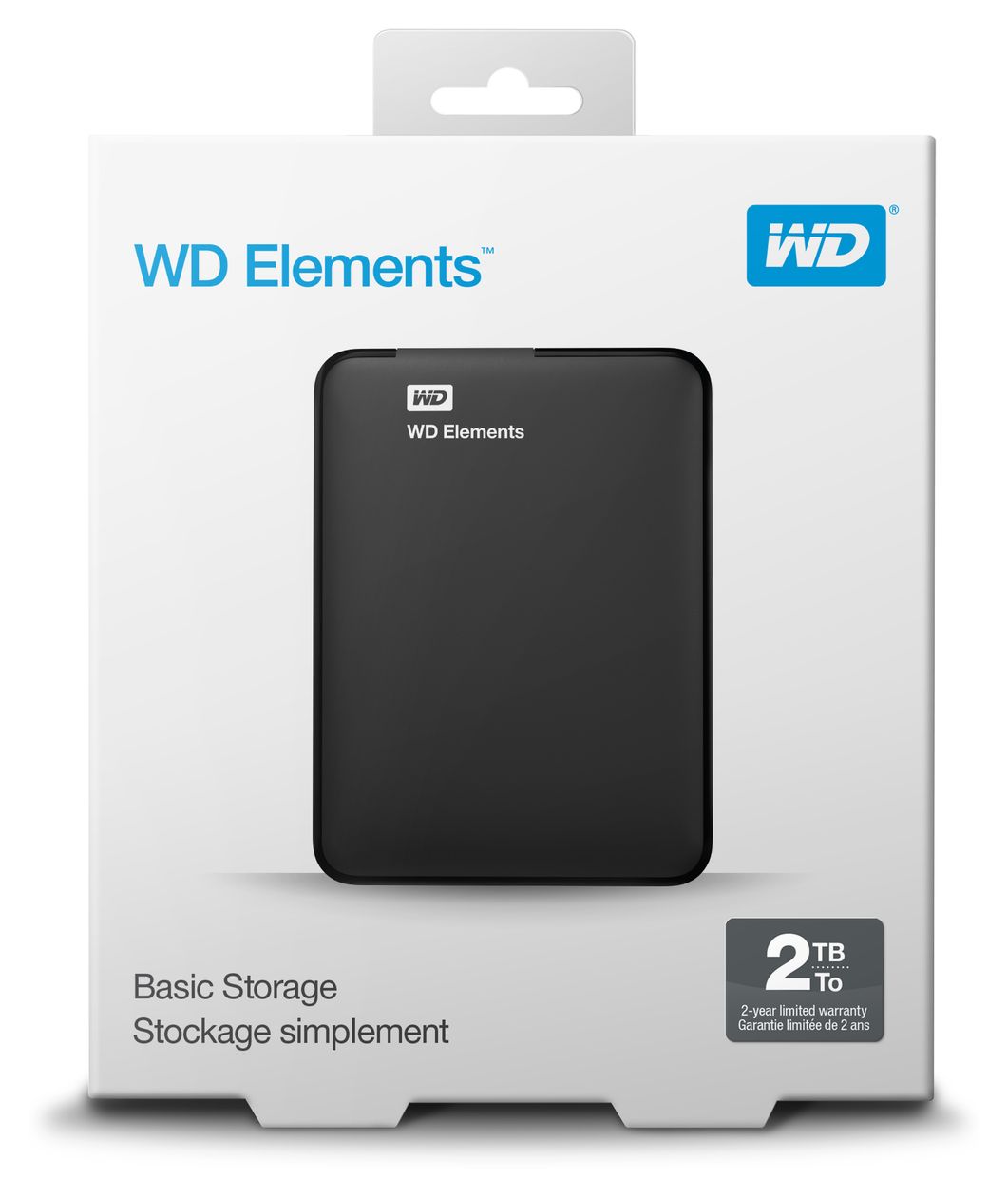 Elements Portable 2 TB externe Festplatte 2.5"  (Schwarz) 