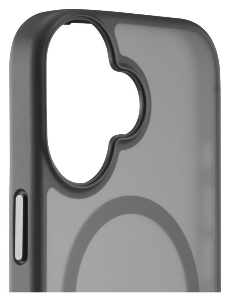 Hybrid Case Cover für Apple iPhone 17  (Schwarz) 
