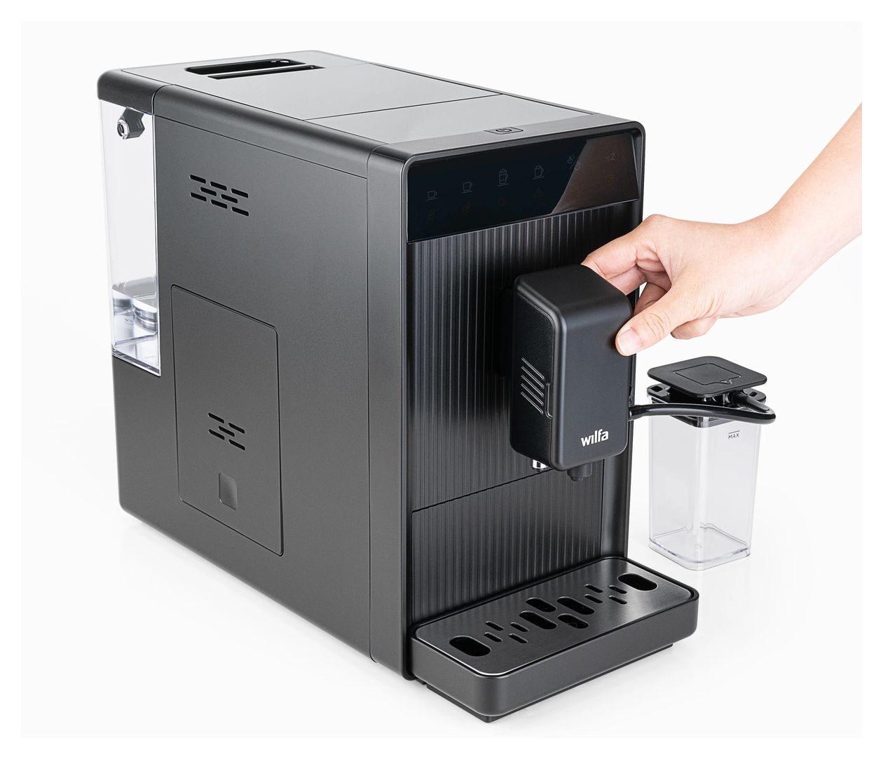 EMA1B-TCM19 Volo Automatic Nespresso Kapselmaschine 1,5 l  (Schwarz) 