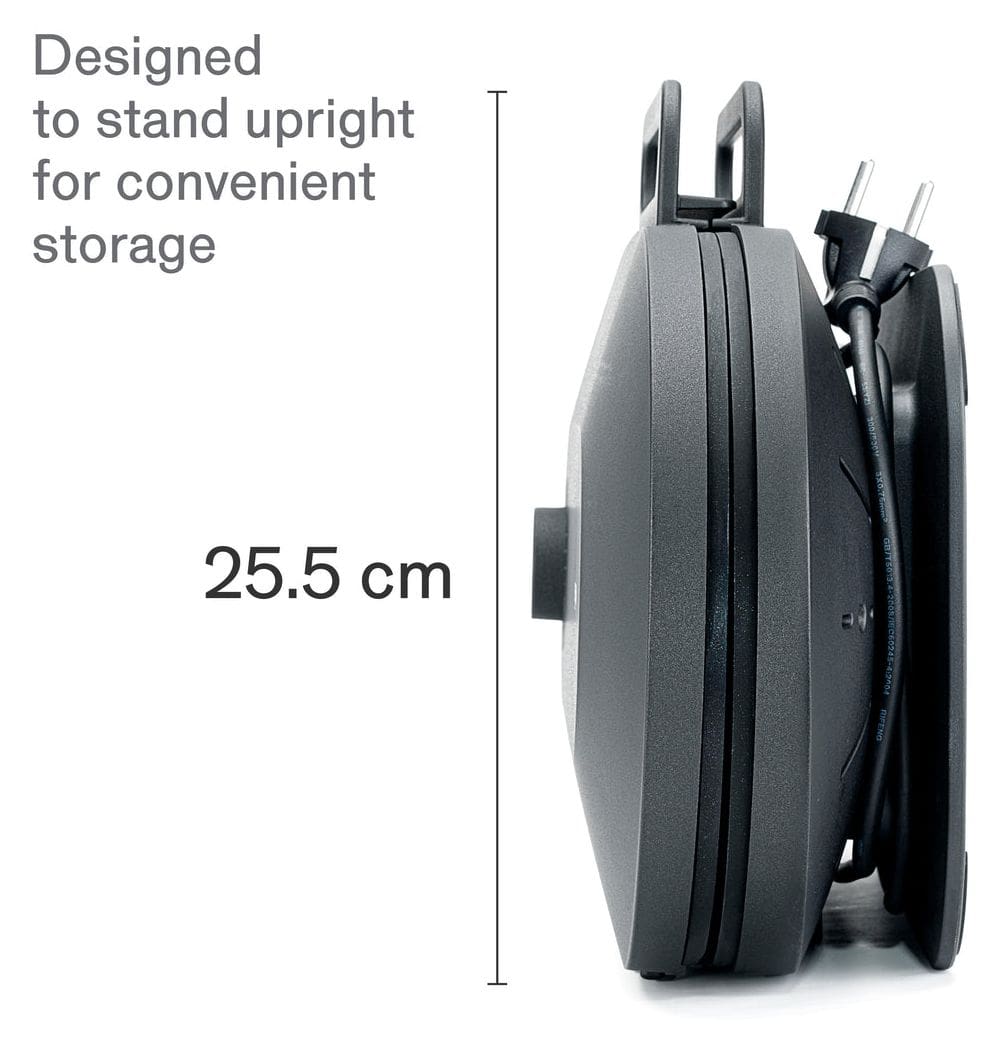 WM5DB-200P Joy Double Waffeleisen Herz (Form) für 10 Waffel(n) 1500 W 