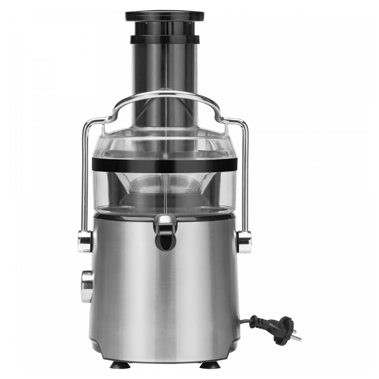Kult X Entsafter 500 W  (Schwarz, Edelstahl) 