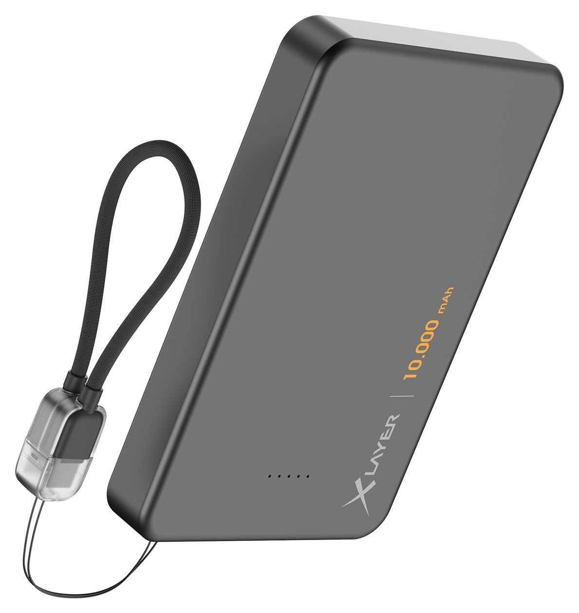 MagFix Pro 1000 mAh Powerbank USB Typ-C Kabelloses Laden  (Schwarz) 