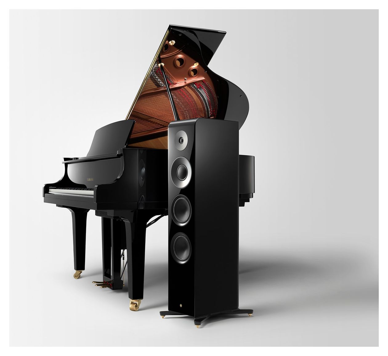 NS-2000A 60 W 3-Wege Lautsprecher  (Schwarz) 