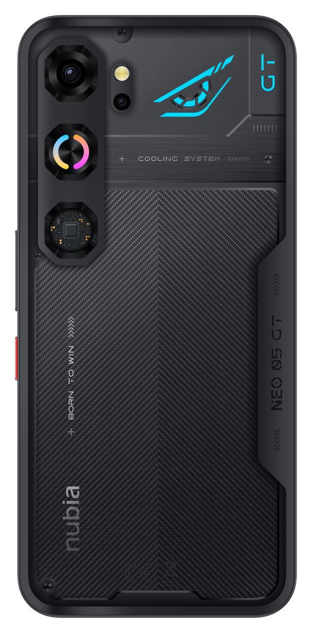 Neo 5 GT 256 GB 5G Smartphone 17,3 cm (6.8 Zoll) Android 50 MP Dual Kamera Dual Sim WiFi 6 (Phantom Black) 