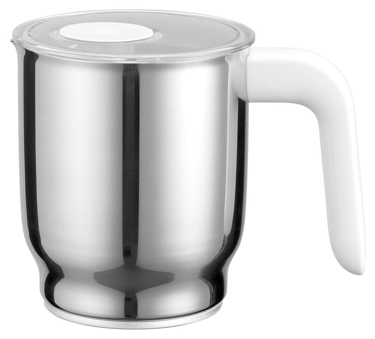 Enfinigy Milchaufschäumer Automatischer Milchaufschäumer/-wärmer ca. 400 ml  (Silber) 
